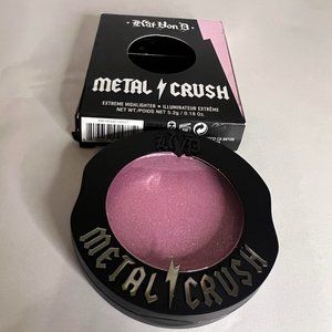 KAT VON D METAL CRUSH "ROSESHOCK" EXTREME HIGHLIGHTER BNIB RARE